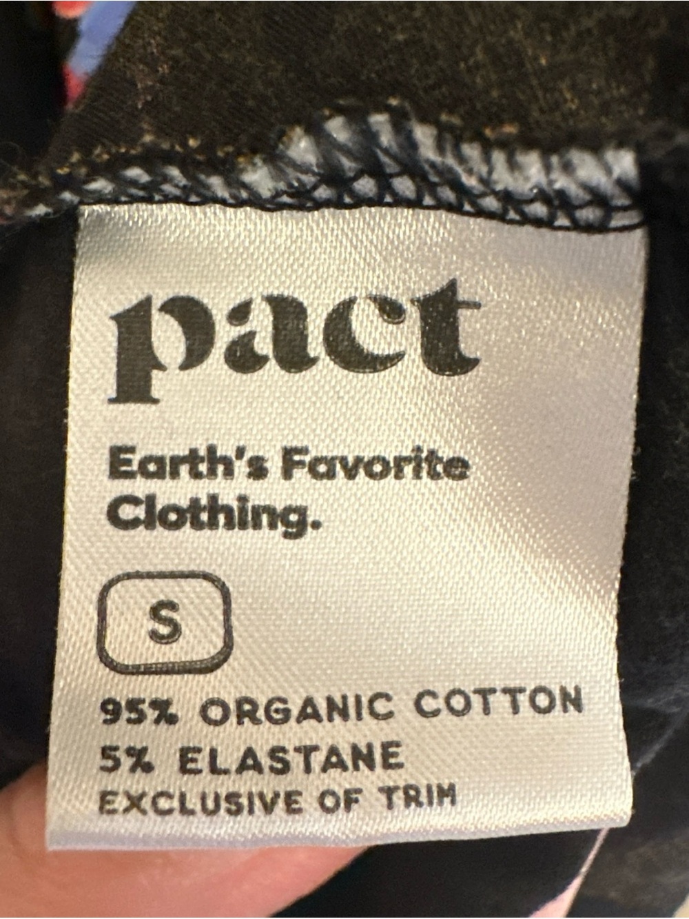 Pact organic cotton fit & flare midi dress pockets floral earthenware size small - Picture 6 of 6